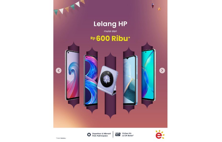 Temukan Gadget Impianmu, Yuk Mampir ke Booth Erafone di Lebaran&nbsp;Fair