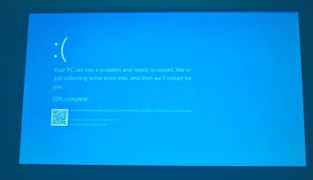 Apa itu Blue Screen of Death Windows yang Bikin Dunia Penerbangan quot;Berhentiquot;?