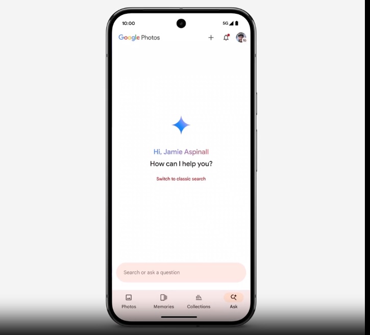 Update Google Photos, Fitur Baru Permudah Pencarian&nbsp;Foto